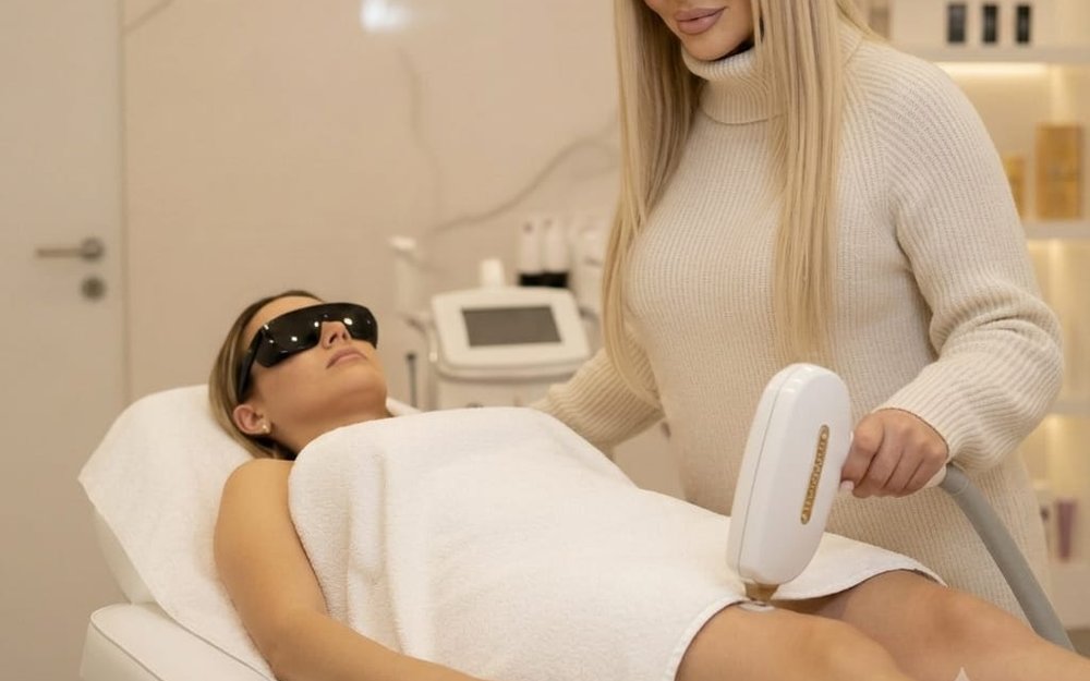 Laserbehandlung im Studio Rosalia Beauty
